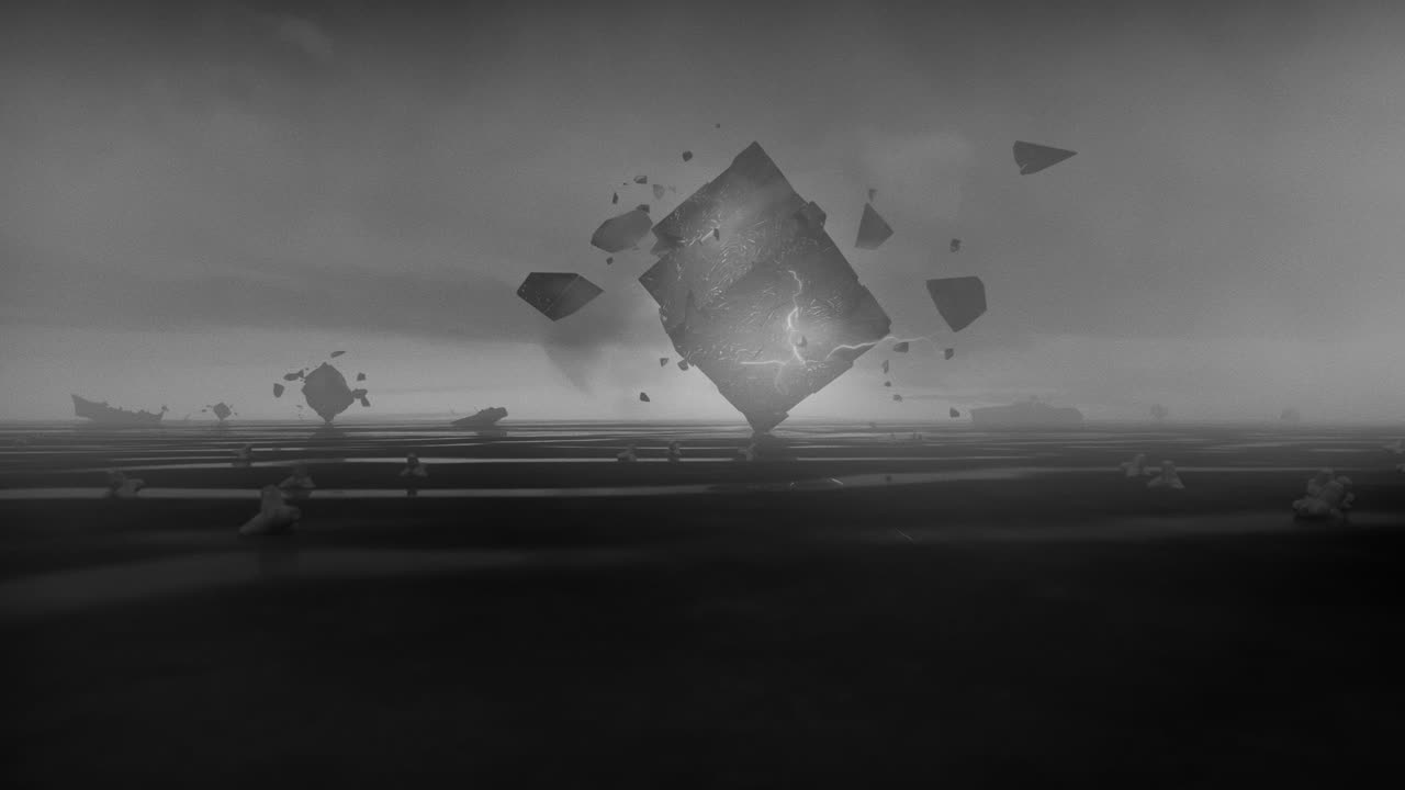 Ancient alien origin monolith