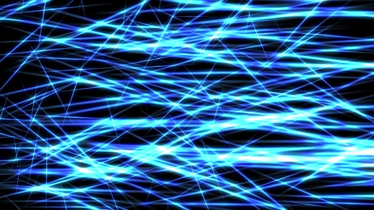 línea de neón láser abstracto 4k