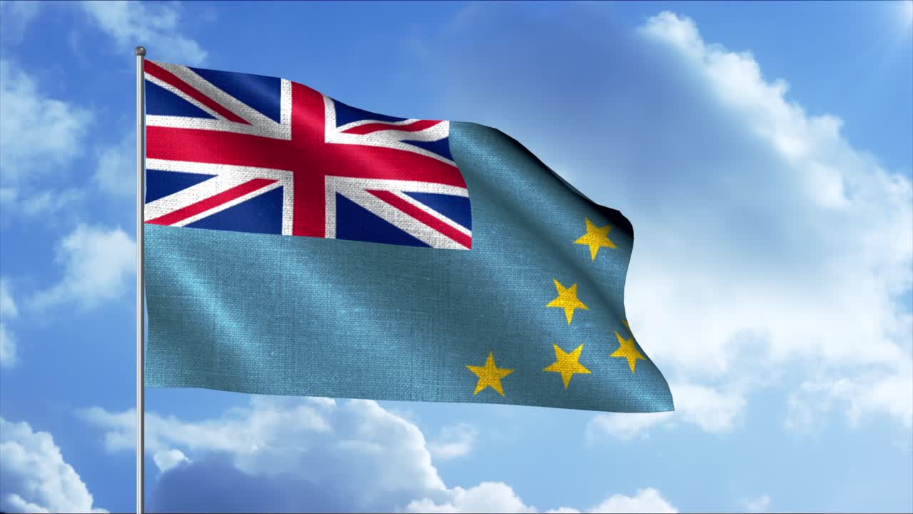 национальный флаг тувалу