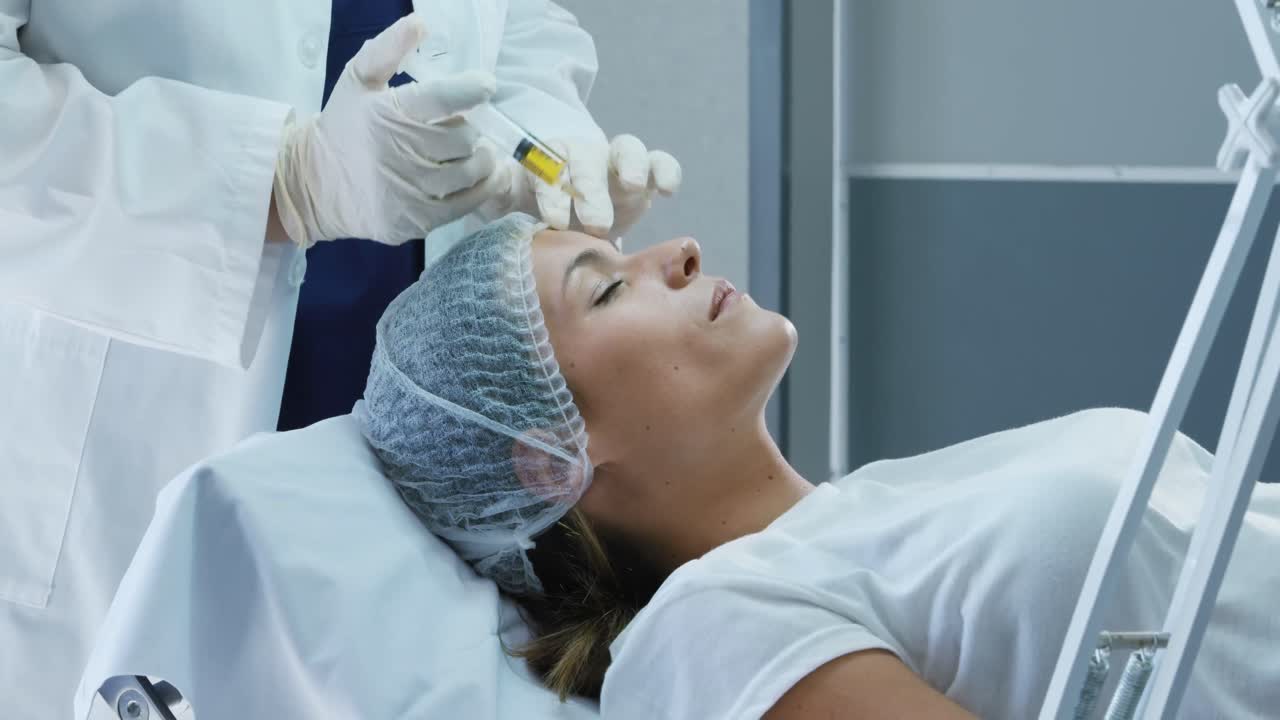 profesional médico en el trabajo