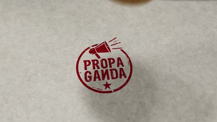 Timbro di propaganda e animazione in loop di timbratura