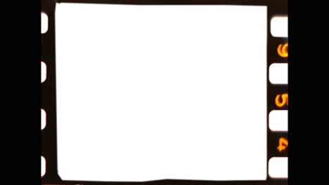 real 35mm 4x3 film frame overlay - clean