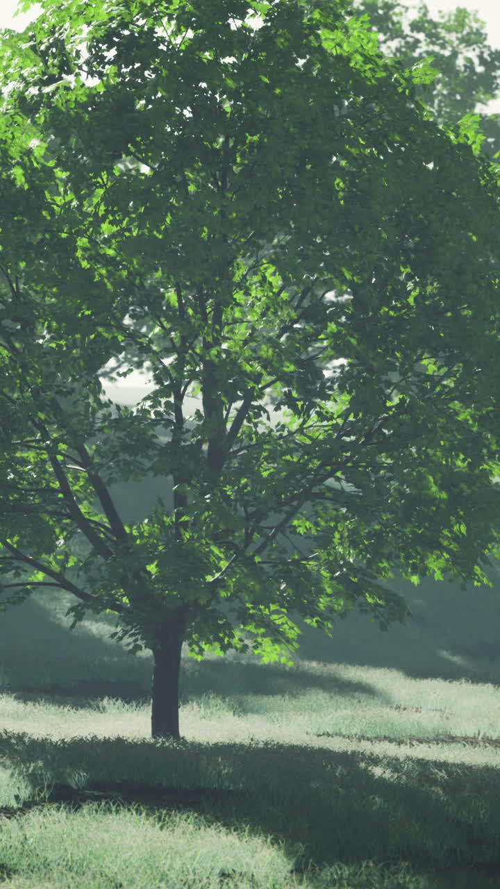 Shady tree creates perfect spot for relaxation and social activities