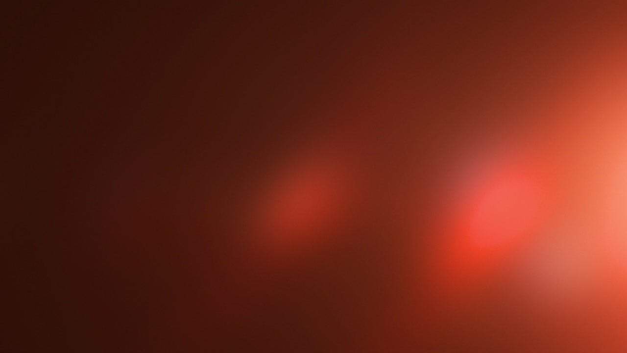 필름 불태우기 영상, 빨간색 오버레이 빛 누출 및 렌즈 플레어, 빠른