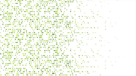 fondo de movimiento brillante abstracto con puntos verdes