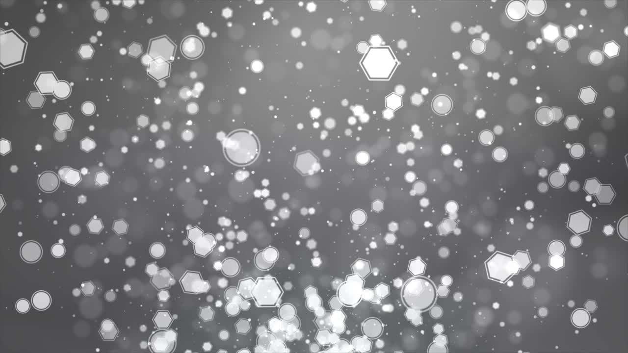 Abstract Grey and White Particle Background