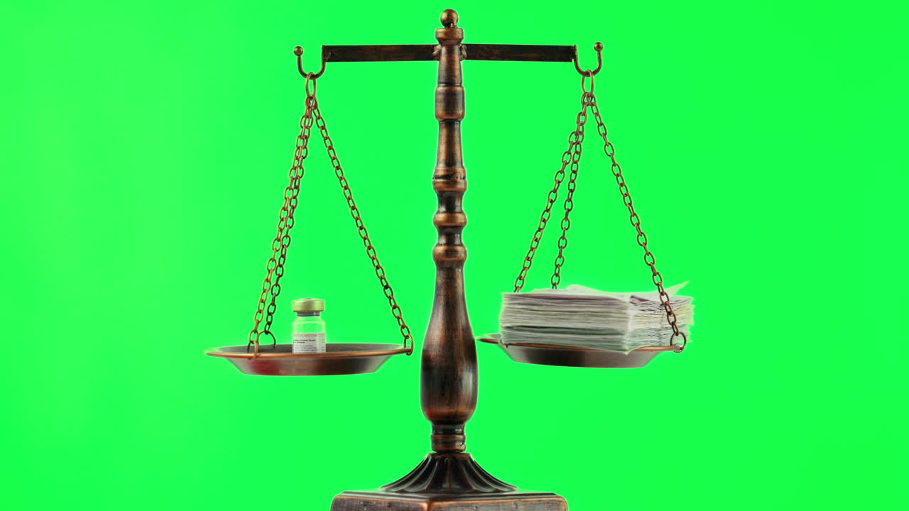 escala de equilibrio, pantalla verde