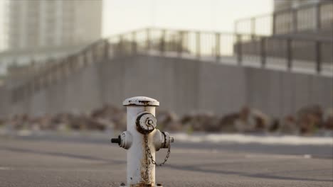 Rostiger-Hydrant-Am-Sonnigen-Tag