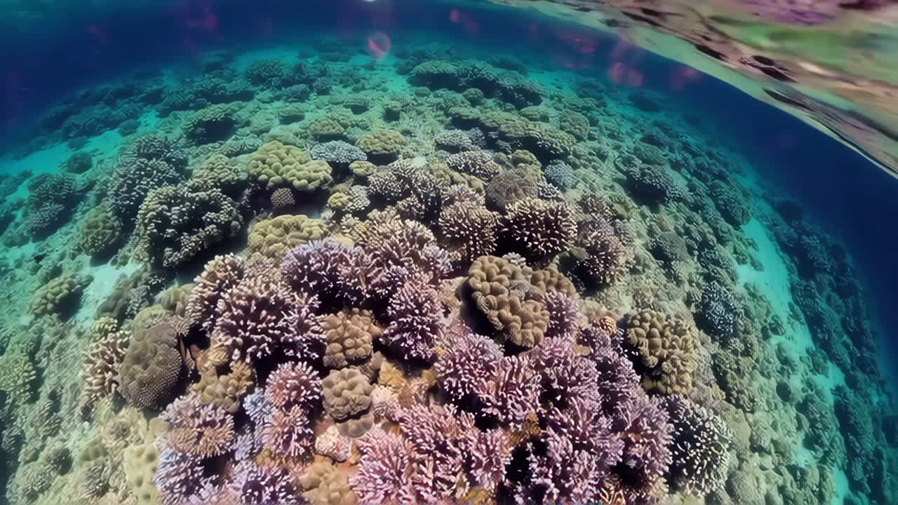 바속의 활기찬 산호초