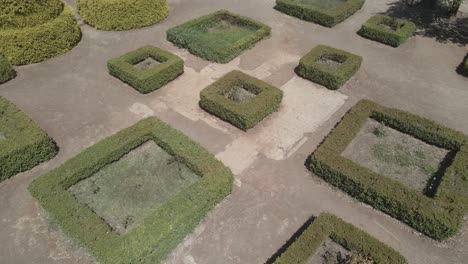 aerial-drone-view-of-Lota-Park-in-Bio-Bio-region,-Chile