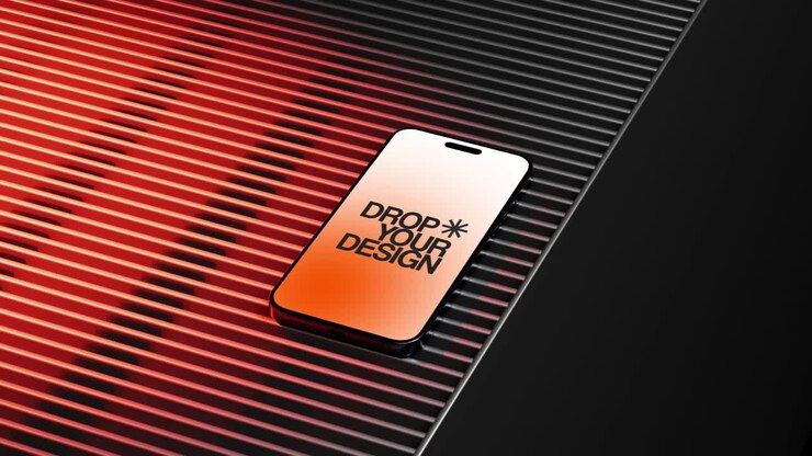Mobile Phone Screen Mockup