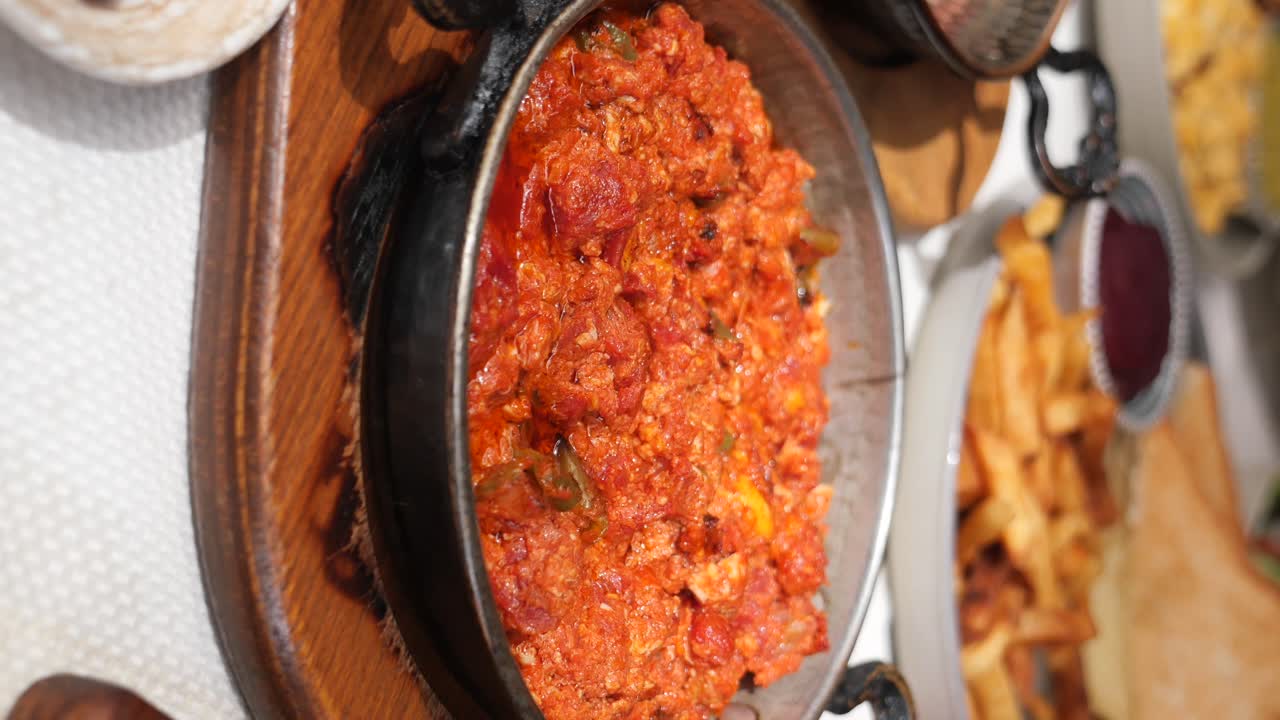 Turkish Breakfast Menemen