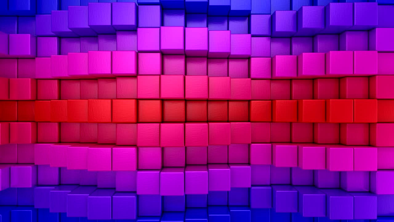 las cajas forman una onda