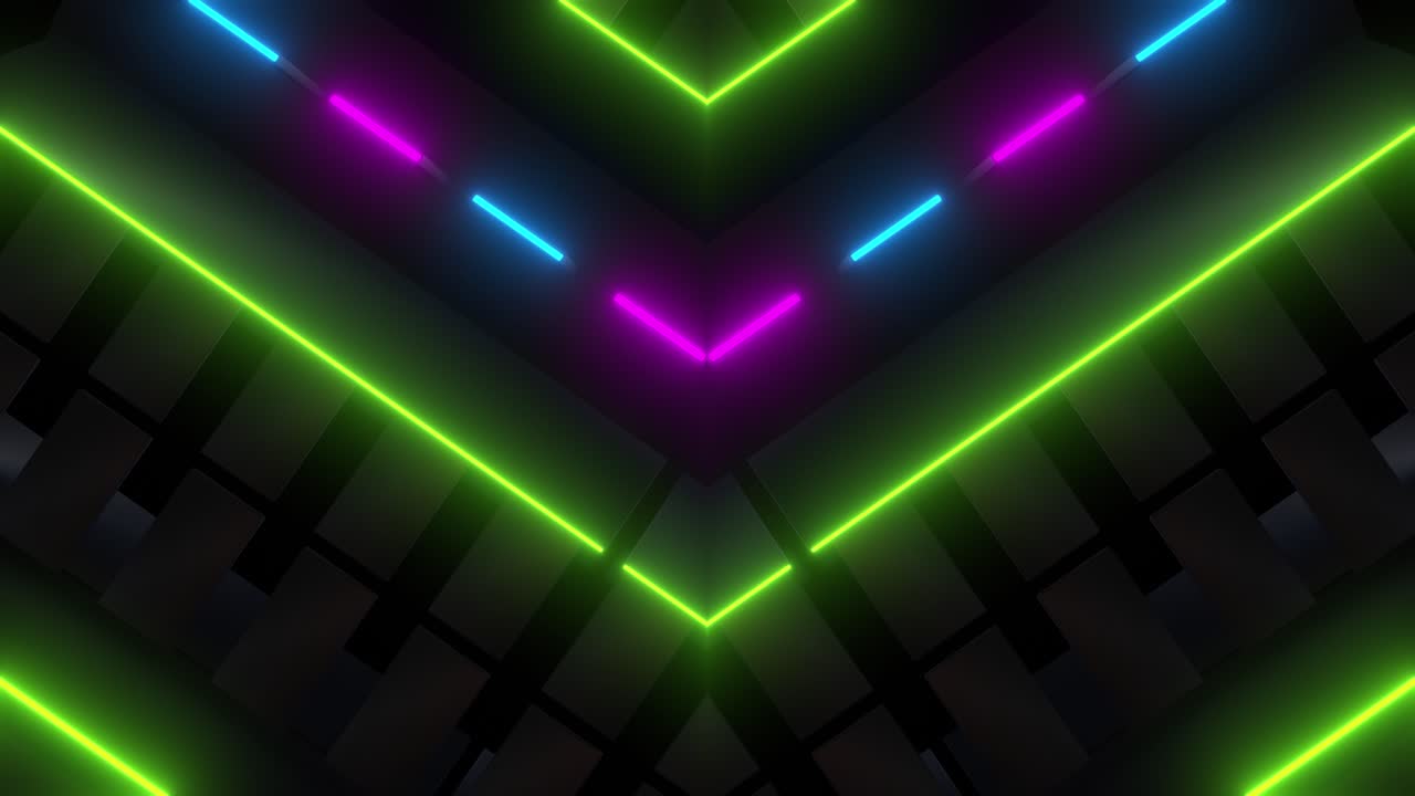 Descripción geométrica de neón