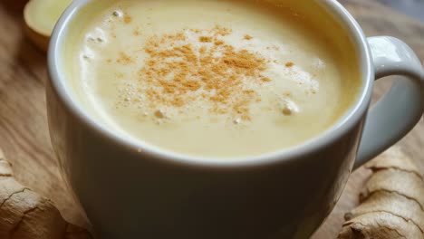 ginger cinnamon cream tea