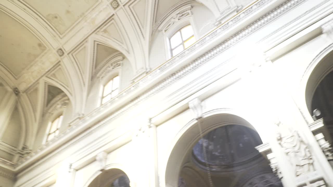 유럽 의 대성당 내부