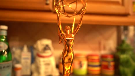 emmy academy award trophy 4k