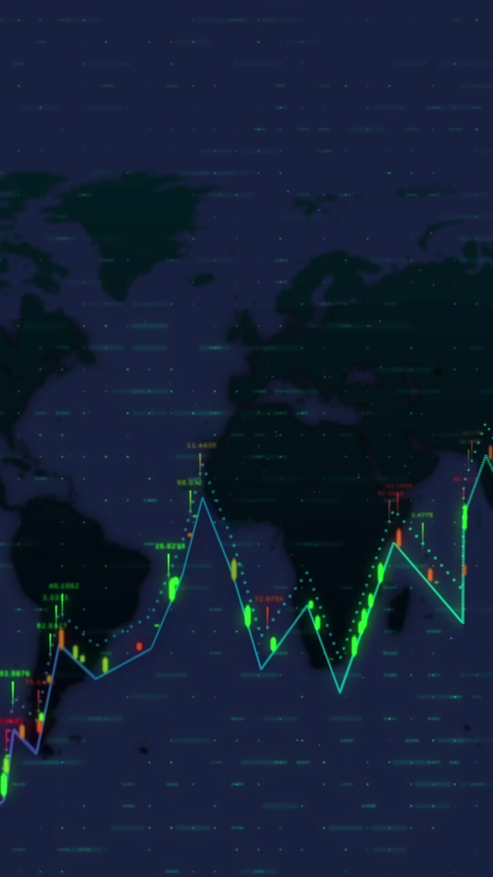 Animazione dell'elaborazione dei dati su sagome femminili su sfondo nero