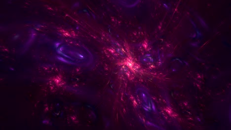 abstract nebula in space 4k