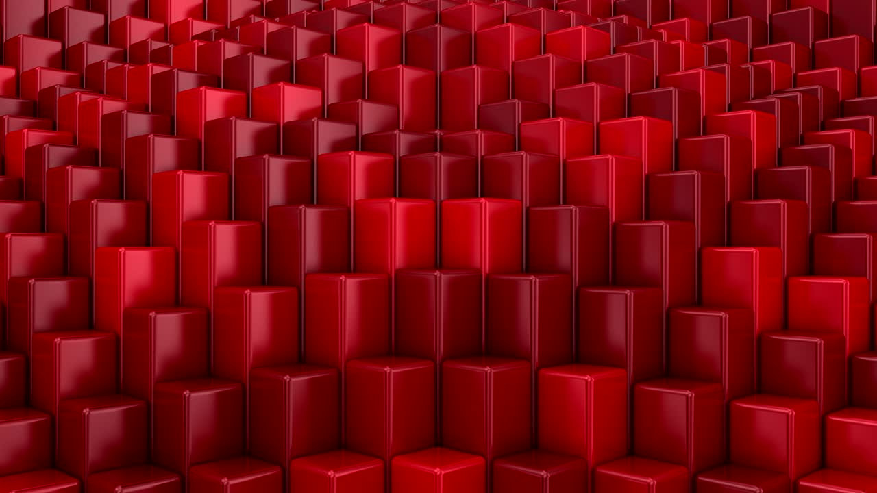 коробки образуют волну