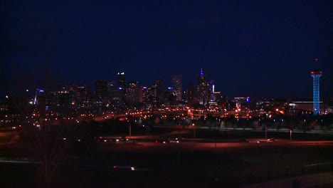 El-Horizonte-De-Denver-Colorado-Horizonte-En-La-Noche-2