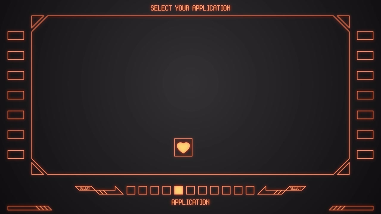 SELECT APPLICATION HEART Transitions. 1080p - 30 fps - Alpha Channel (2)