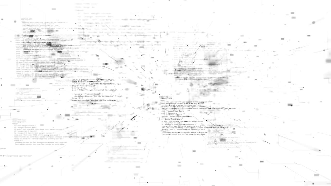 volar a través de una representación 3d abstracta de una red de código binario de datos de tecnología científica que transmite conectividad, complejidad y inundación de datos