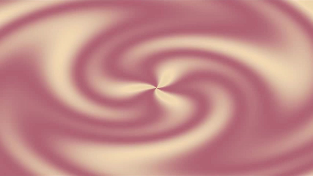 Sfondo animato astratto con gradiente vorticoso rosa e beige.