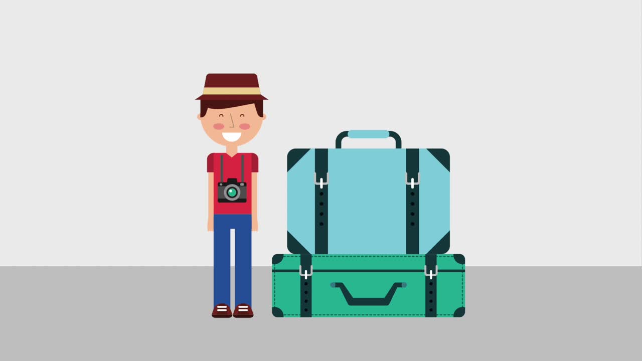 personas viajan vacaciones