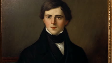 retrato de un joven