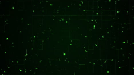 patrón de circuito digital abstracto
