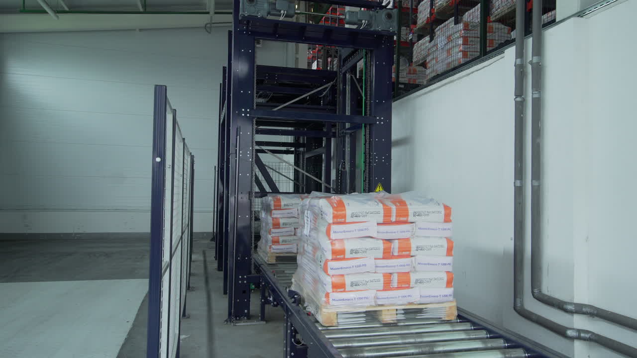 sistema automatizado de almacenamiento y envasado de almacenes