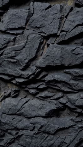 dark volcanic rock texture