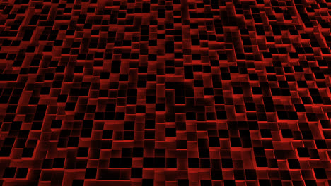 Red-illuminated-blocks-moving-in-up-and-down-pattern