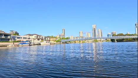 scenic boat ride through gold coast canals