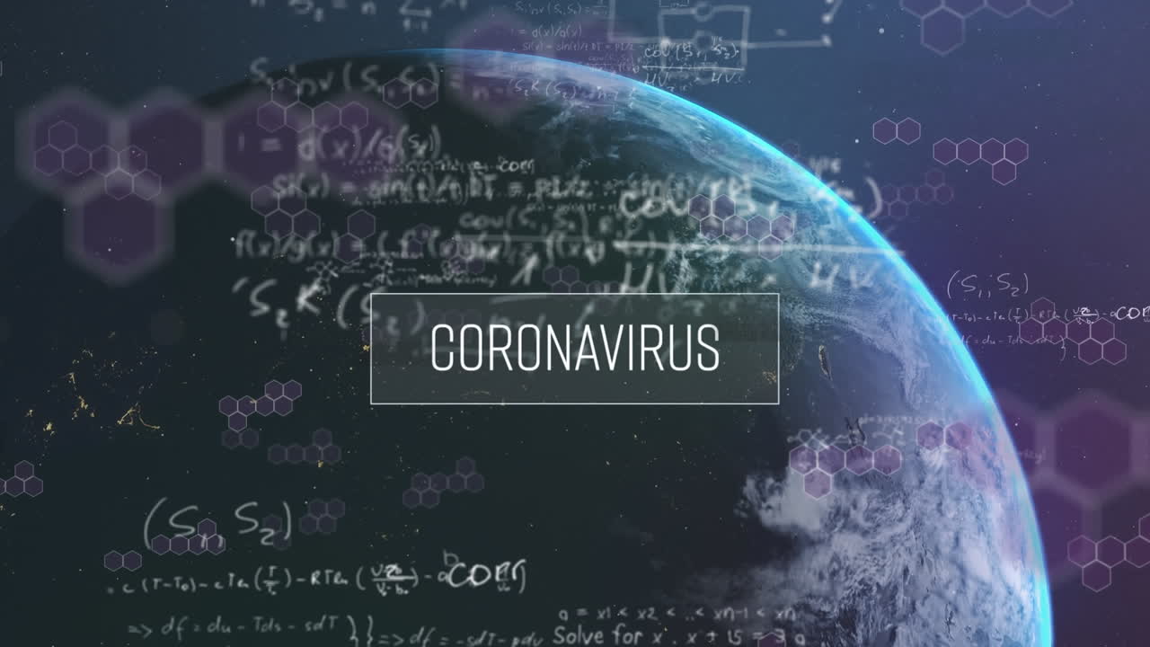 전 세계 코로나 19 데이터 처리 애니메이션