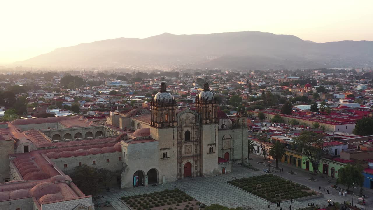 oaxaca al atardecer, méxico