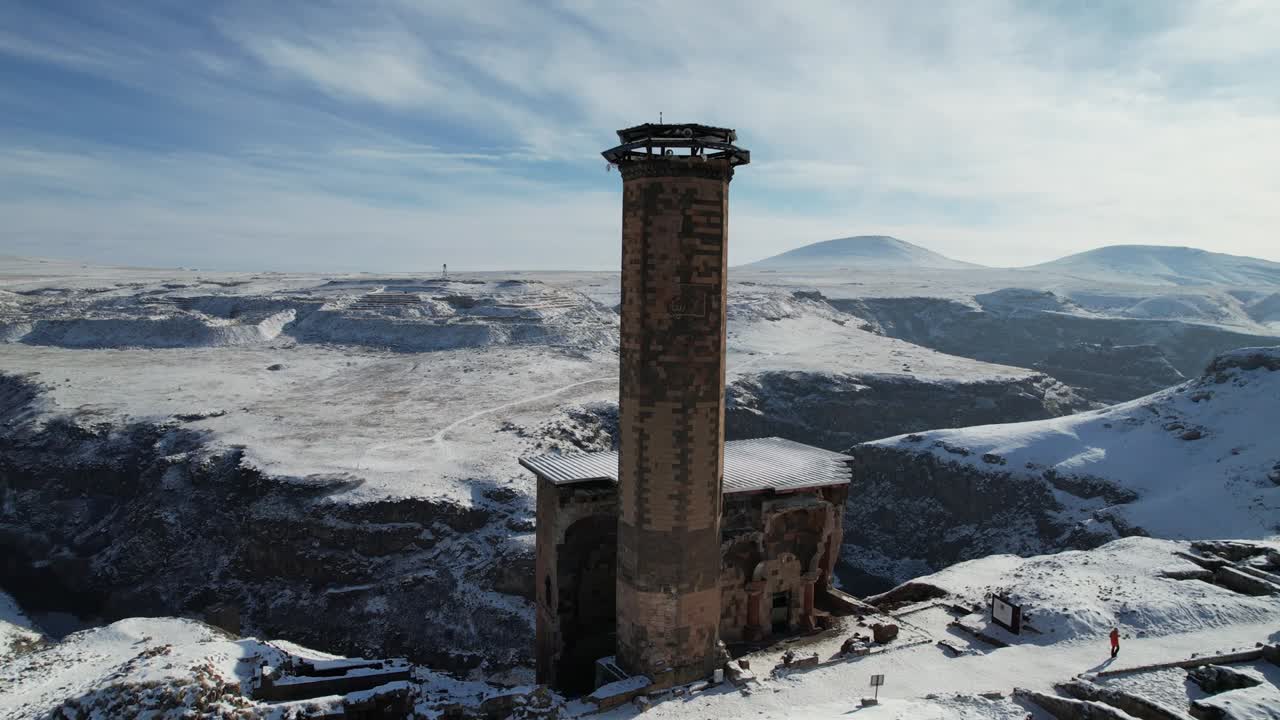 la mezquita de manucehr en ani. kars, turquía