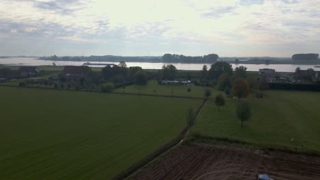 Aerial-farming-machinery-preparing-for-harvest