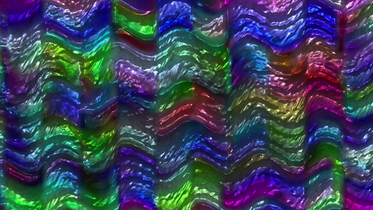 Abstraktní animace, Tekuté pozadí, Krásný digitální malovaný film, Abstraktní filmové pozadí, Kaleidoskopická animace stock video.