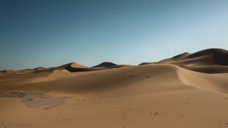 merzouga in the sahara desert in morocco