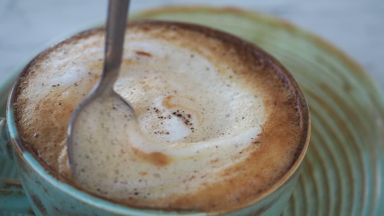 Cappuccino with Latte Art