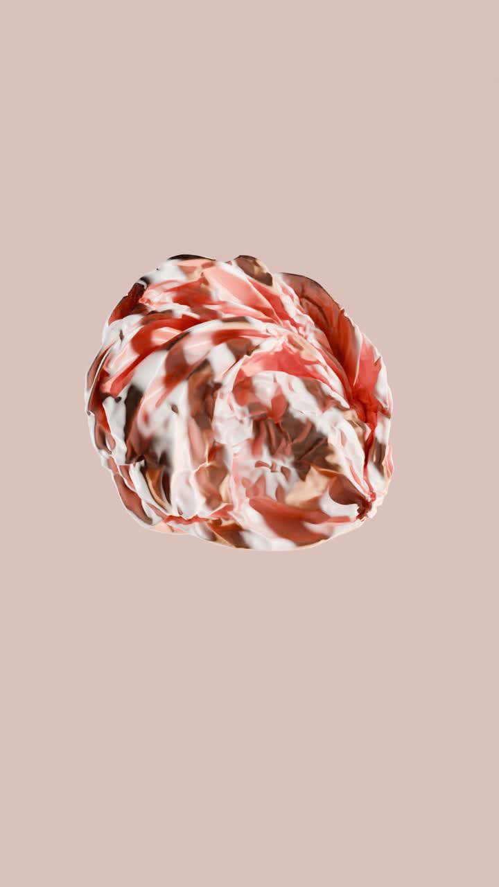 diseño de helado abstracto