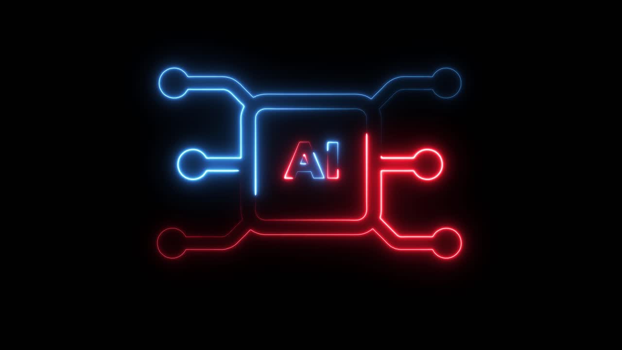 Artificial Intelligence Neon Sign