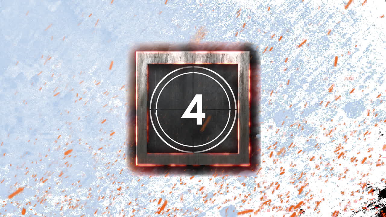 cuenta atrás para la víspera de año nuevo.