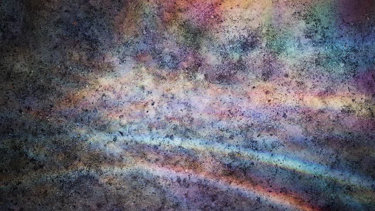 Abstract Textured Background with Moving Iridescent Light Patterns