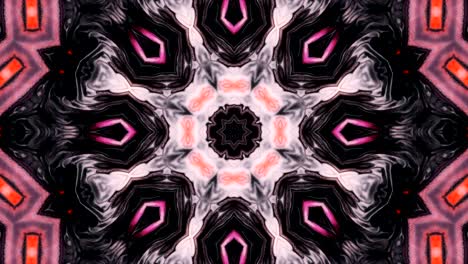 movimiento de fondo de kaleidoscopio abstractamente colorido