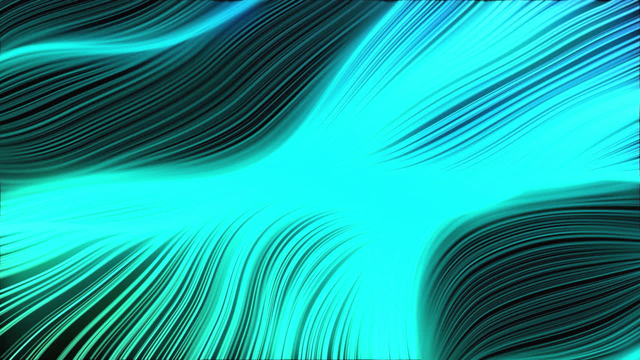 Looped Colorful VJ light waves abstract background 2160 on 3840 high resolution