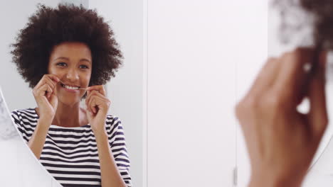 flossing is important for the health of your teeth