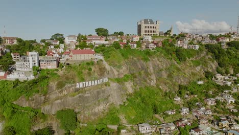 antananarivo - capital city of madagscar with rova - palace of kings on the hill